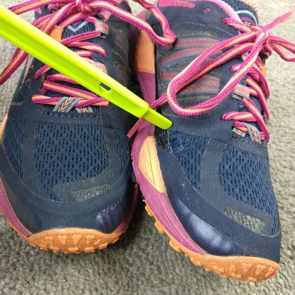 Brooks Cascadia 11 Womens Size 6.5 Shoes 1202041B451 Blue Purple Trail Run Low - Picture 2 of 11